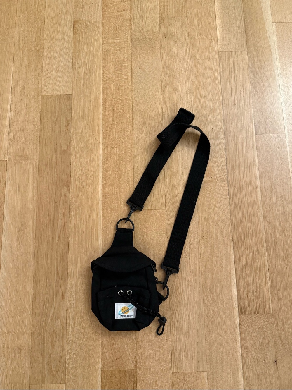 Black Men’s Crossbody Sling Bag